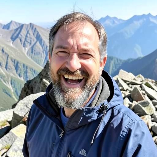 Klient Da-Po na horském hřebeni